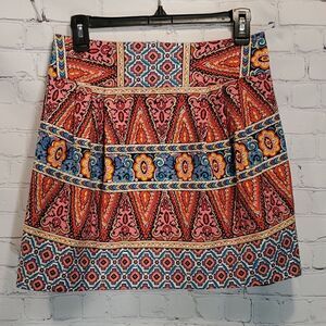 ASOS mixed print mini skirt
